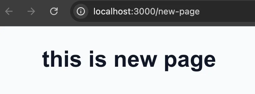 Storefront New Page Blank