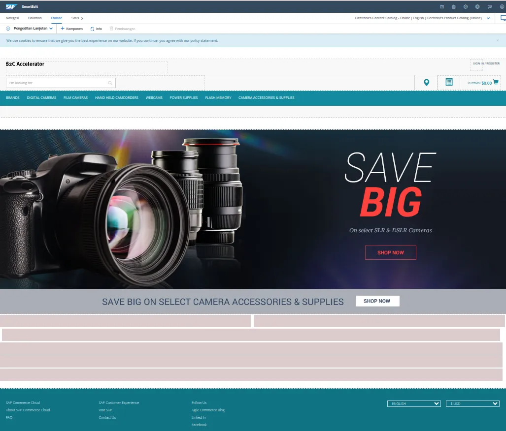 Lazy loaded component on smartedit