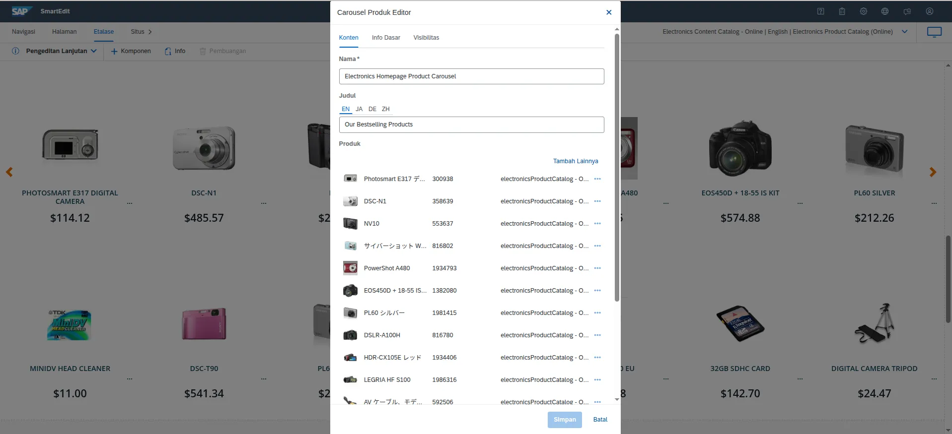 Smartedit still works after implementing component lazy load
